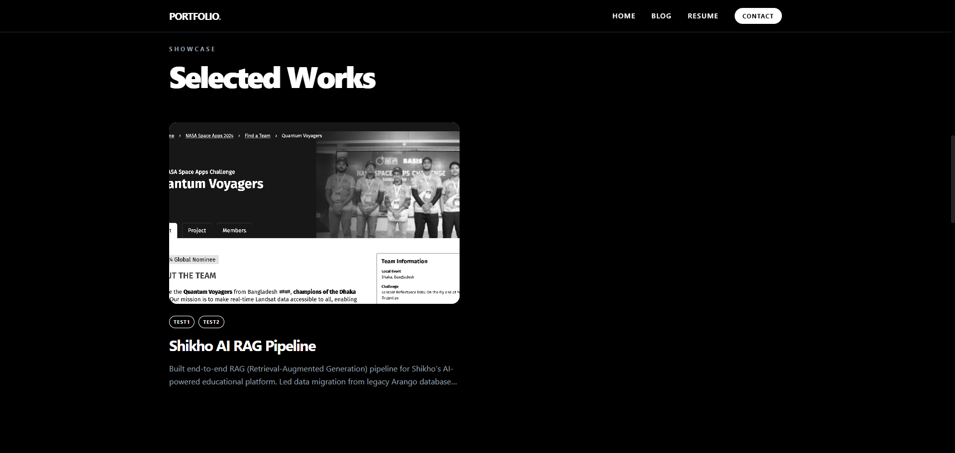 Portfolio CMS screenshot 14