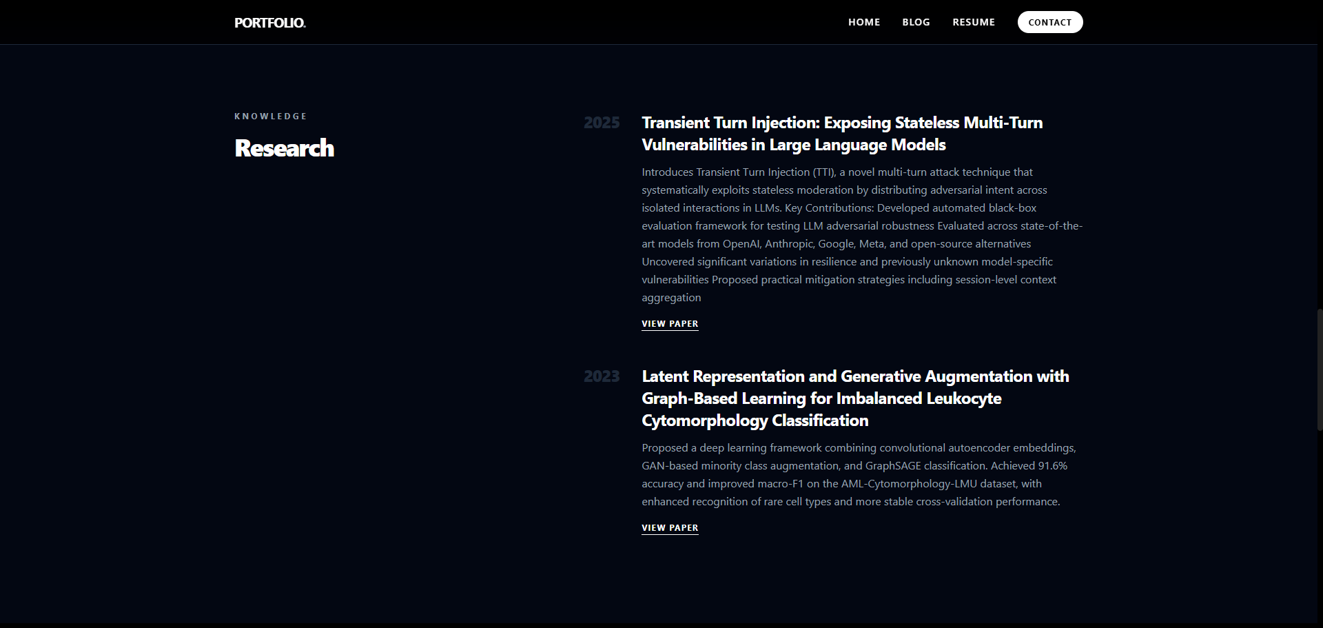 Portfolio CMS screenshot 15