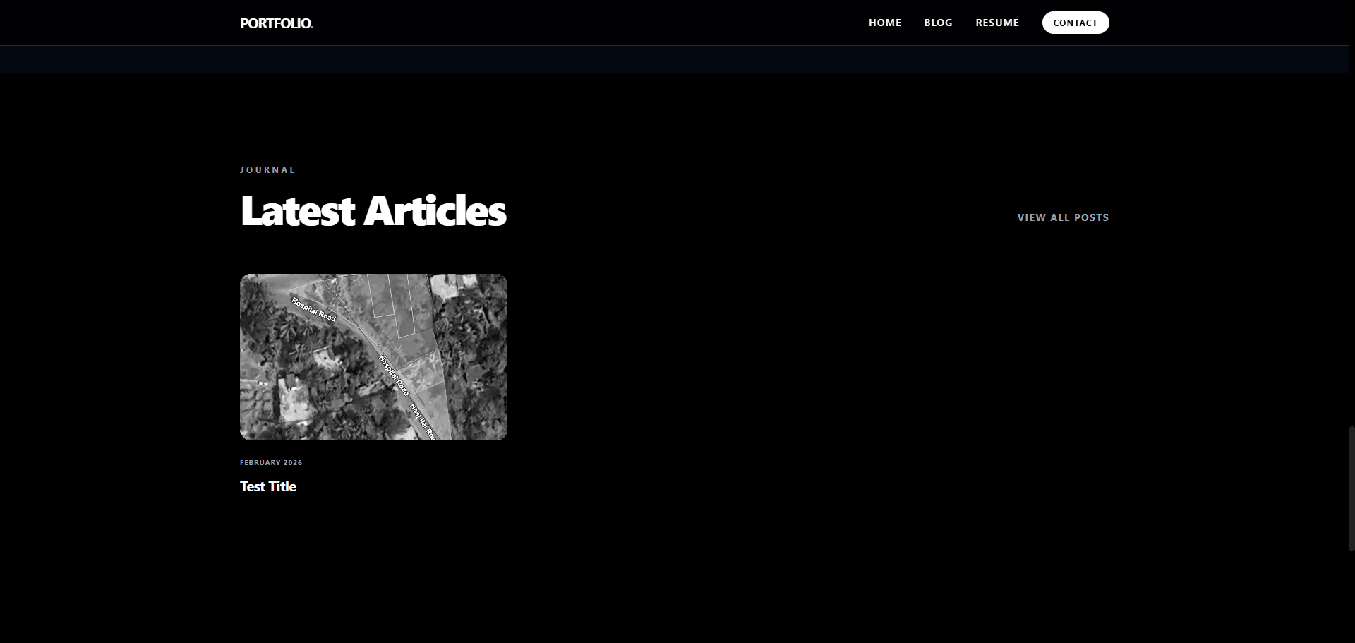 Portfolio CMS screenshot 16