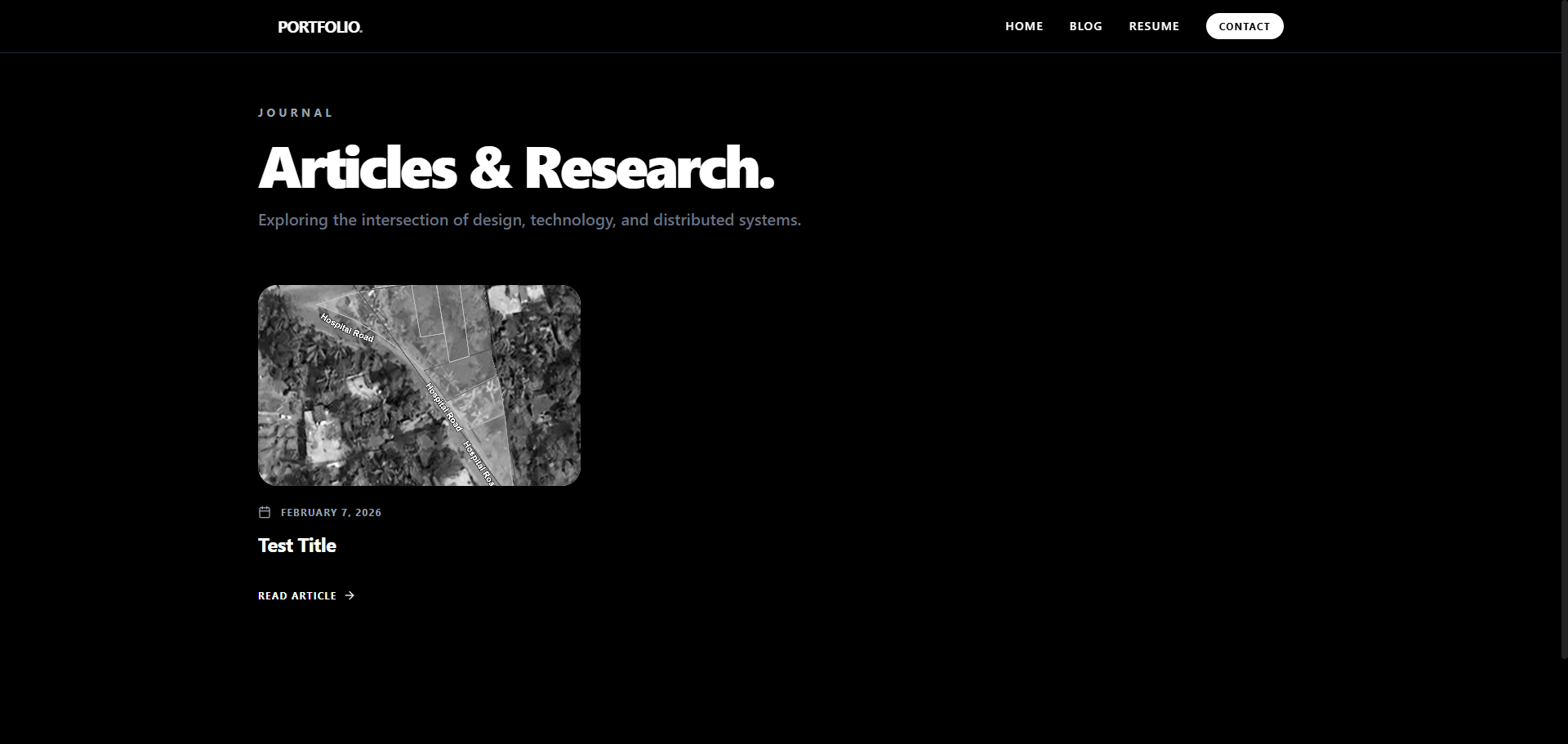 Portfolio CMS screenshot 19